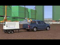 Outdoor 2kW Portable Light Tower Generator 180KW Ladestation Mobilleuchtturm