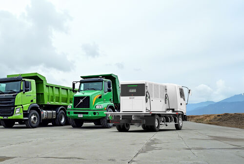 Neueste Unternehmensnachrichten über Berechnen Sie Ihre jährlichen Betriebsersparnisse mit der Door Energy Mobile EV Fast Charger Versus Diesel