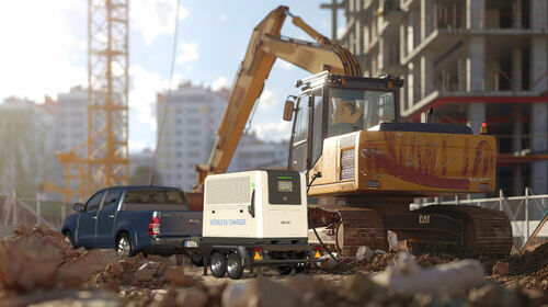 Neueste Unternehmensnachrichten über Wie mobile EV-Ladegeräte von Door Energy hohe Renditen für Gerätevermietungsunternehmen erzielen